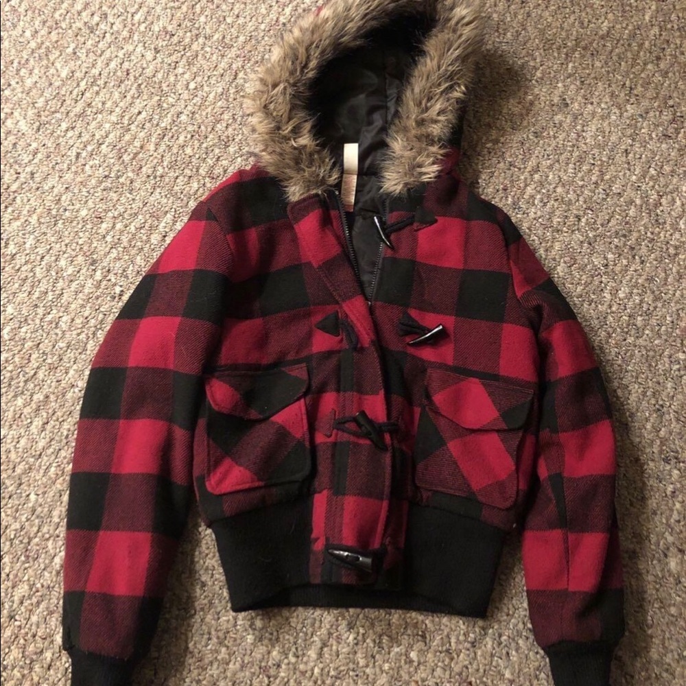 Plaid Winter Jacket